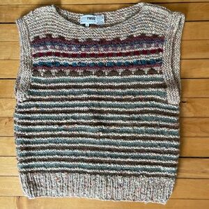 Vintage sweater vest